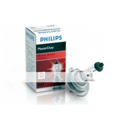 Галогеновая лампа Philips H7 MasterDuty Vision +30% блистер